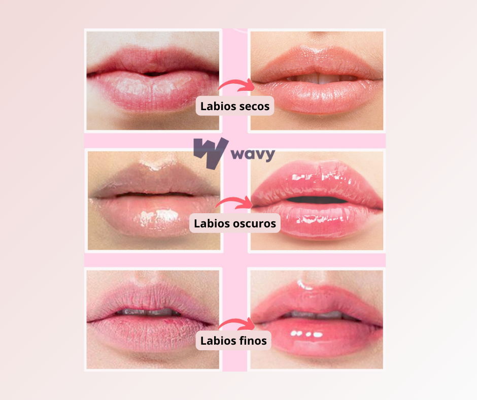 Wavy™ - Máscara Hidratante de Colágeno para Labios