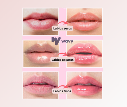 Wavy™ - Máscara Hidratante de Colágeno para Labios
