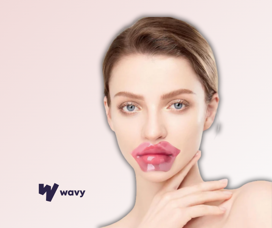 Wavy™ - Máscara Hidratante de Colágeno para Labios